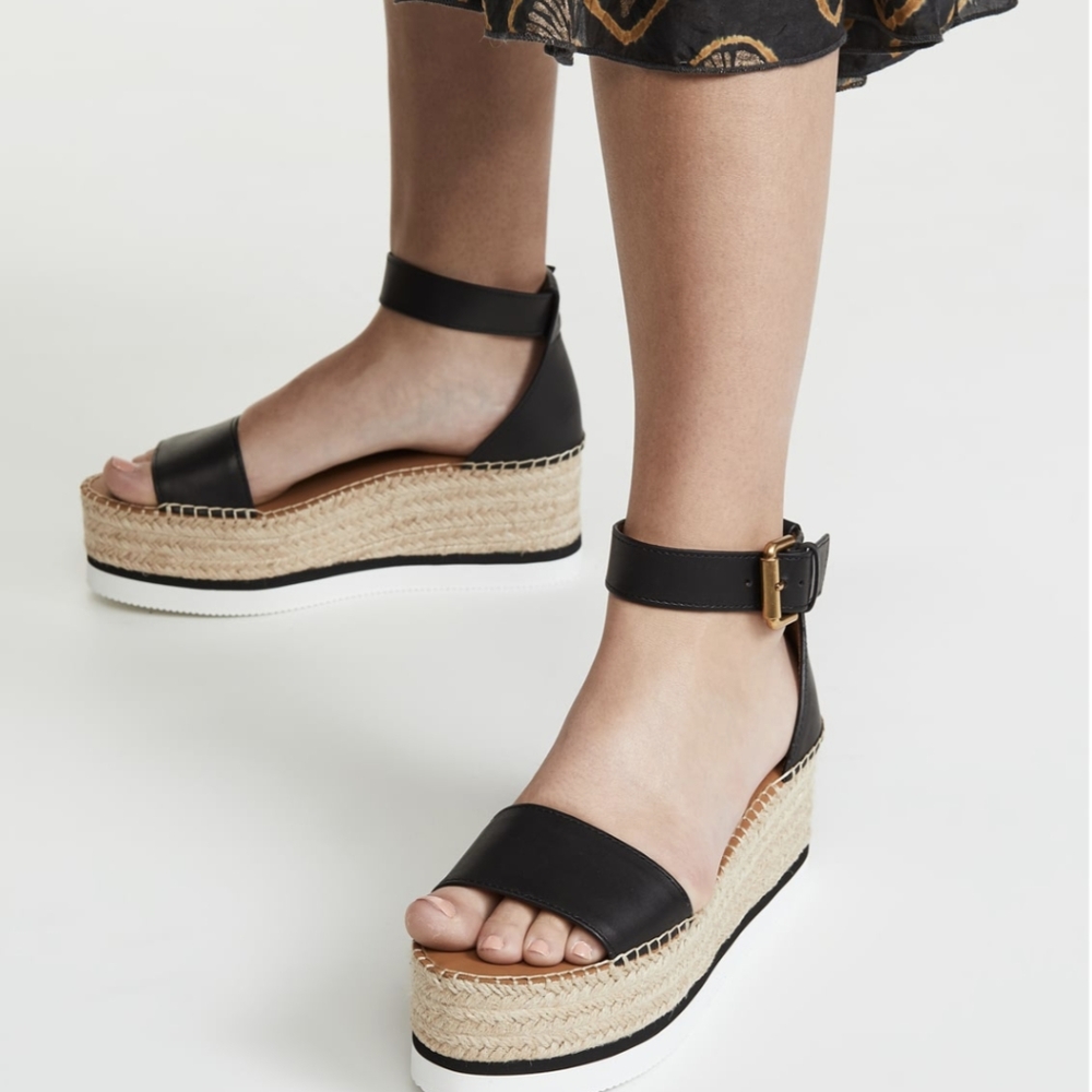 See by Chloe espadrille heels